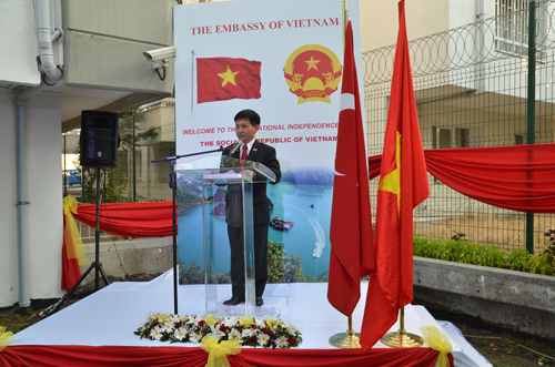 រំលឹកខួបអនុស្សាវរីយ៍ទិវាបុណ្យជាតិ (ទី២កញ្ញា) នៅតួរគី